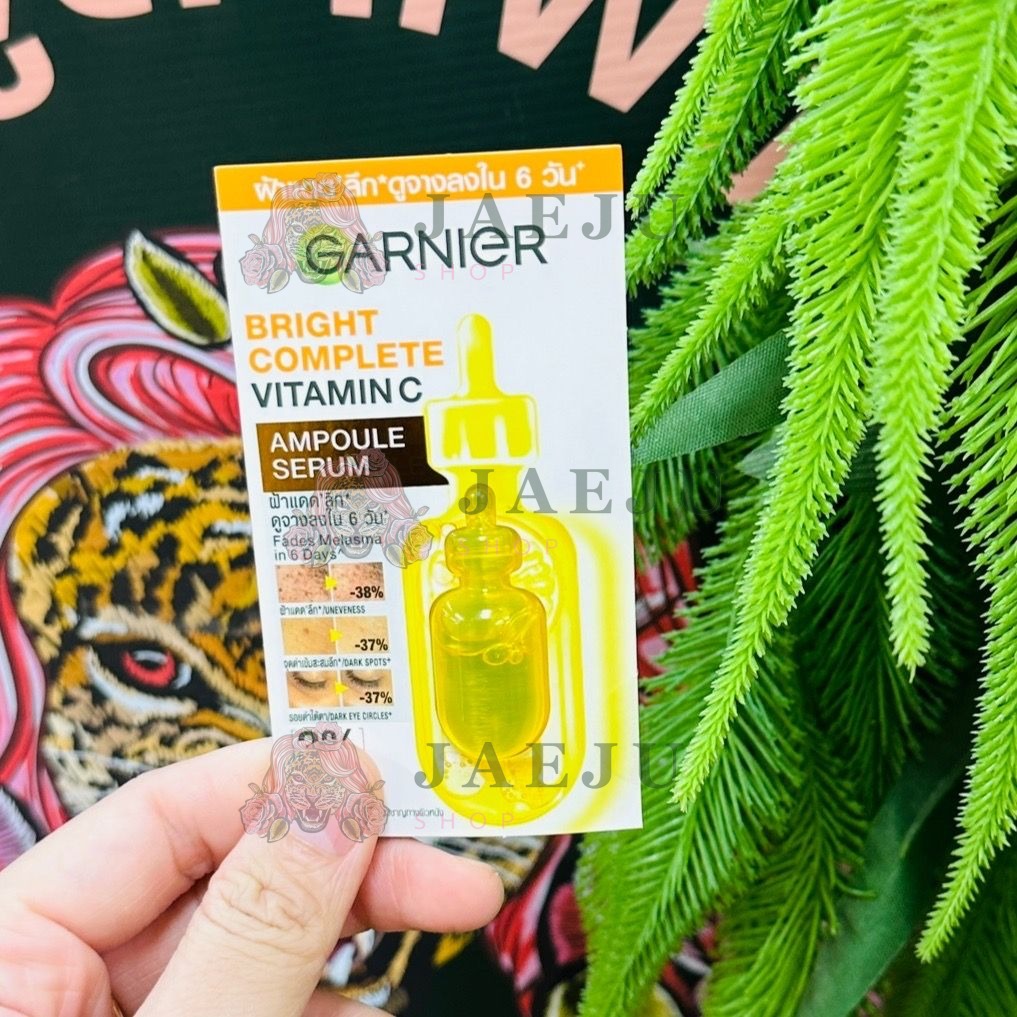 Garnier bright complete vitamin c ampoule serum การ์นิเย่ ไบร์ท เซรั่ม - Image 3