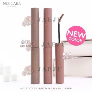 N608 NEE CARA Microcara brow mascara นี คารา บี คัลเลอร์ฟูล ไมโครคาร่า โบรว์ มาสคาร่า 6g.