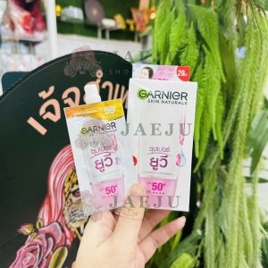 GARNIERการ์นิเย่ ซากุระ ซูเปอร์ ยูวี กันแดด เอสพีเอฟ 50+ พีเอ++++ แบบซอง 7gx6pcs