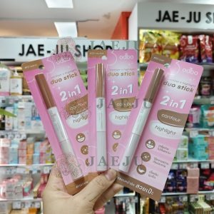 OD4013 Odbo Contour X Highlight Duo Stick โอดีบีโอ คอนทัวร์ เอ็กซ์ไฮไลท์ ดูโอ้ สติ๊ก