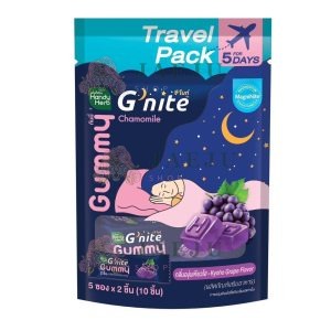 E234-1 Handy herb g nite gummy chamomile 12gx5 sachets