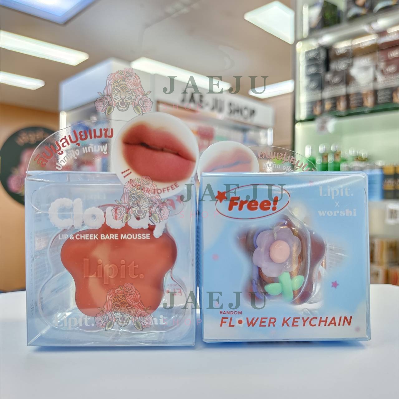 Lipit.x worshi cloudy lip&cheek bare mousse ลิปอิท เอ็กซ์วอชิ เคลาดี้ลิปแอนด์ชีคแบร์มูส 4.5g - Image 25