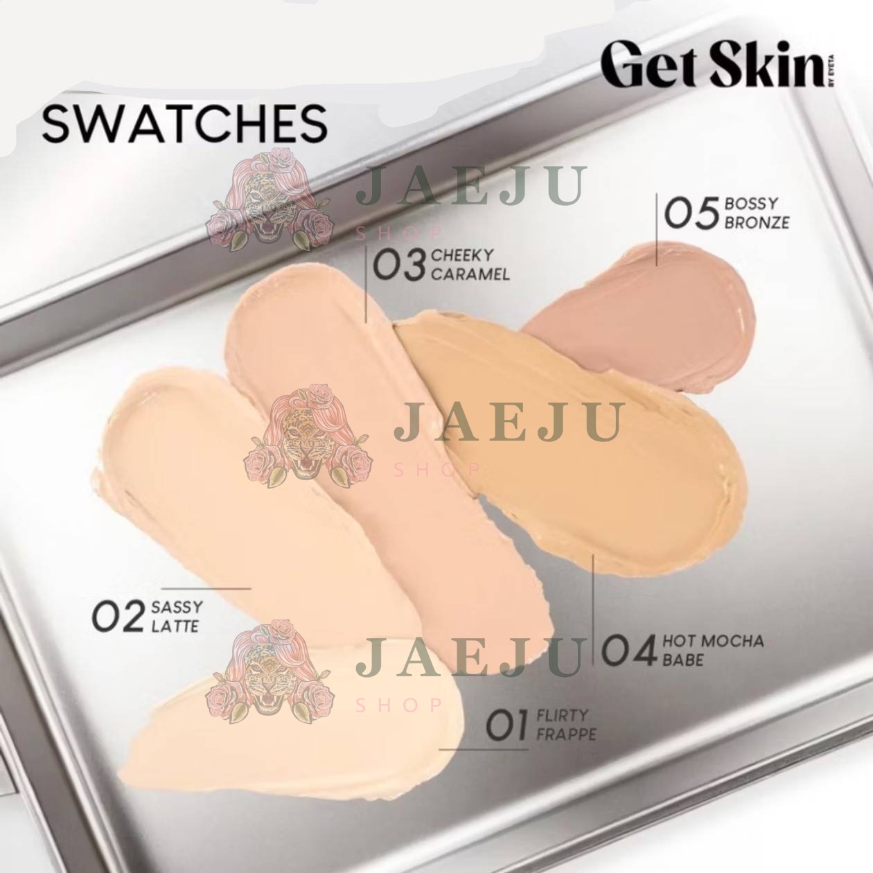 Get skin matte matter foundation spf50+pa++++ เก็ทสกินบายอายตา แมทท์แมทเทอร์ฟาวเดชั่น 20g. - Image 12