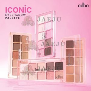 OD2029 odbo iconic eyeshadow palette โอดีบีโด ไอโคนิค อายแชโดว์ 7g.