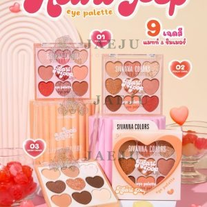 HF735 Sivanna colors heart pop eye palette ซีเวนน่า คัลเลอร์ส ฮาร์ท ป๊อป อาย พาเลท 1.3gx9g.