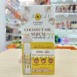 Pinnara since 2012 coconut oil serum with vitamin c&e พิณนารา ซินส์2012 โคโค่นัท ออยล์ เซรั่ม 10mlx6pcs