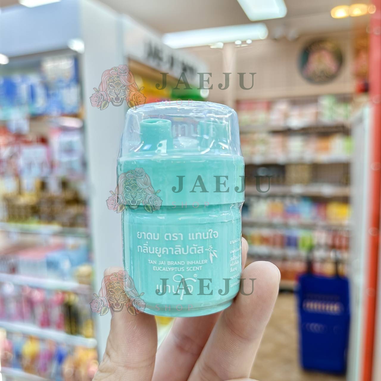 TAN jai brand inhaller eucalyptus scent ยาดมตราแทนใจ กลิ่นยูคาลิปตัส pack12x5g - Image 10