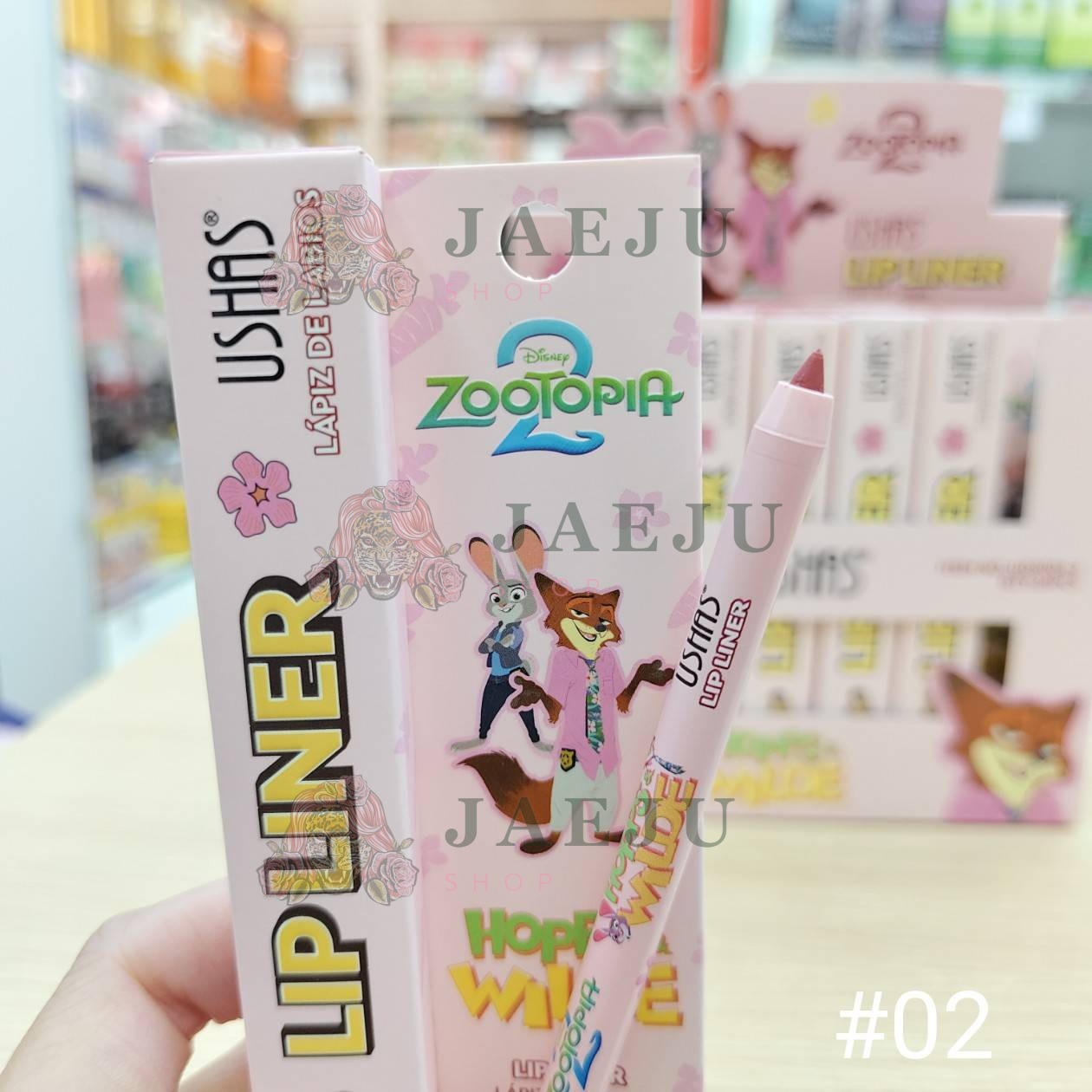 USHAS hopps wilde lip liner ยูสซาส ซูโทเปีย ลิป ไลเนอร์ - Image 13
