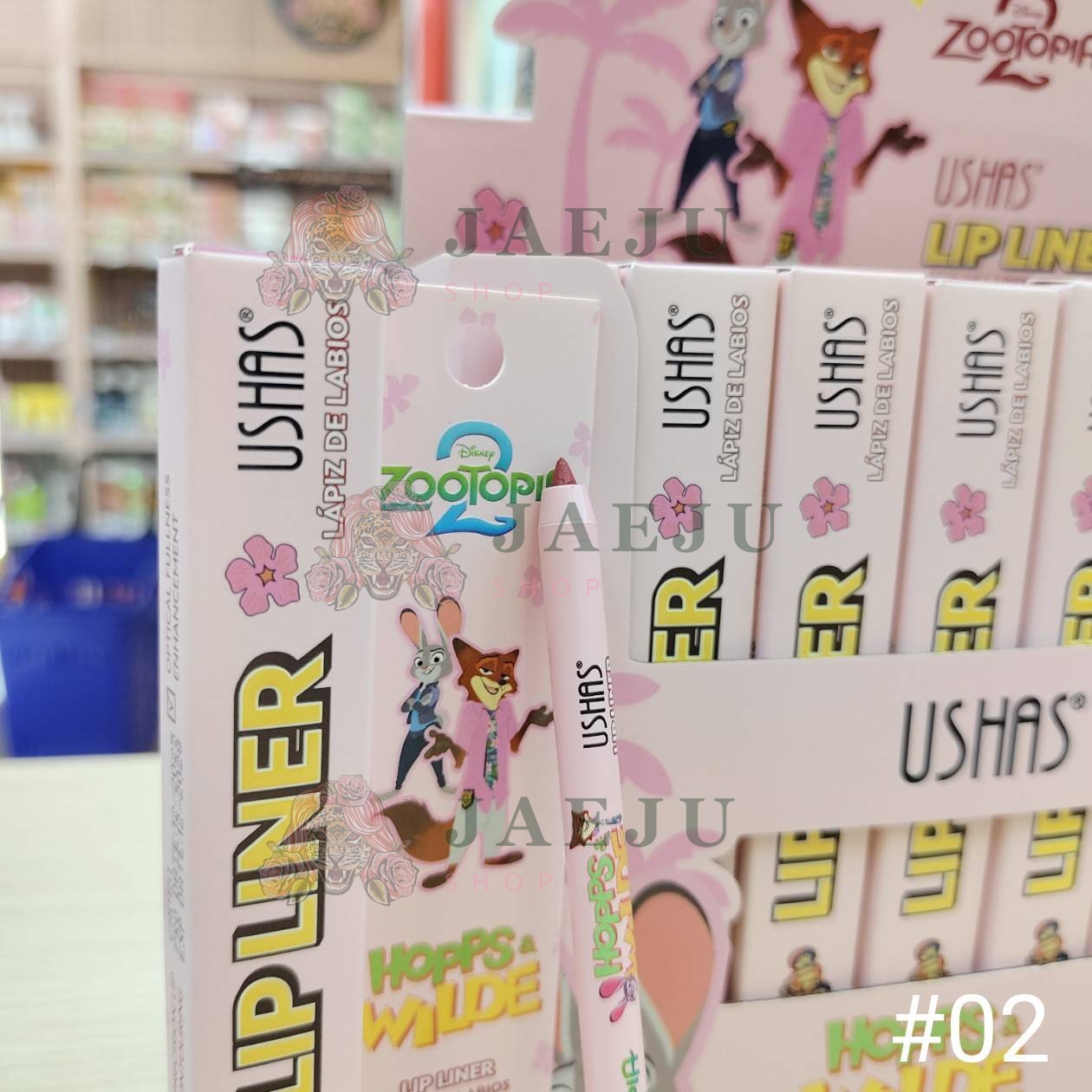 USHAS hopps wilde lip liner ยูสซาส ซูโทเปีย ลิป ไลเนอร์ - Image 14
