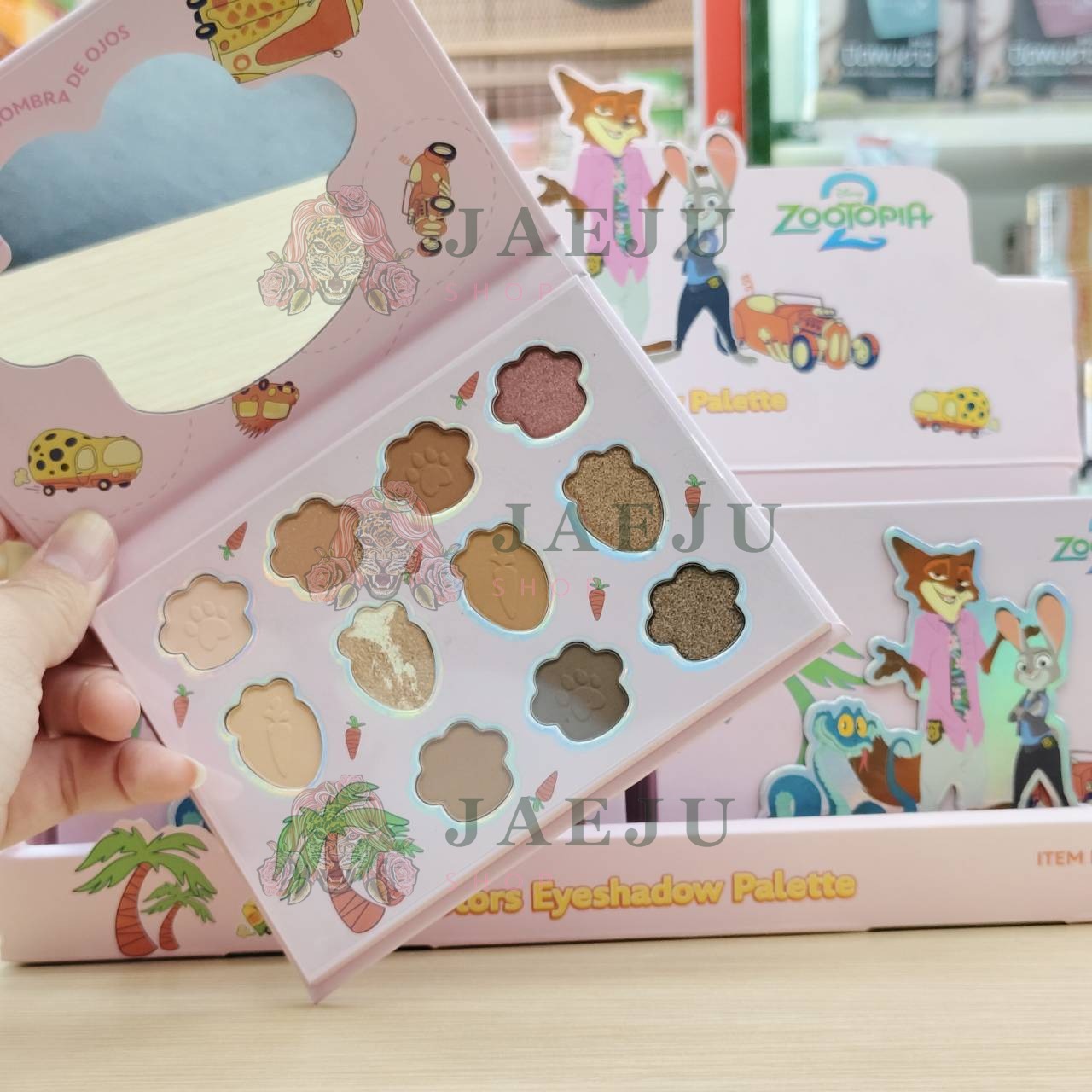 USHAS zooyopia 11colors eyeshadow palette ยูสซาส ซูโทเปียอายแชโดว์ พาเลท - Image 4