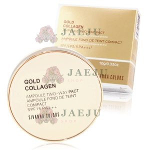 SIVANNA COLORS GOLD COLLAGEN AMPOULE TWO-WAY PACK
