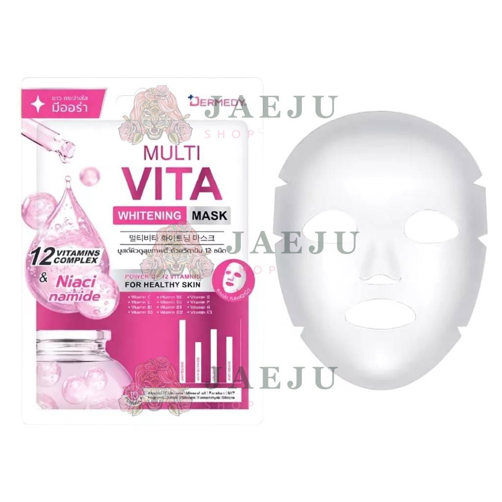 DERMEDY multi vita mask เดอร์มีดี มัลติ ไวต้า มาสก์ 25gx10pcs - Image 29
