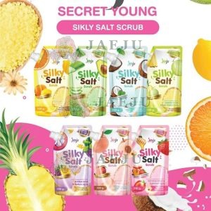Joji secret young silky salt scrub โจจิ ซิลกี้ ซอลล์ สครับ 350g.