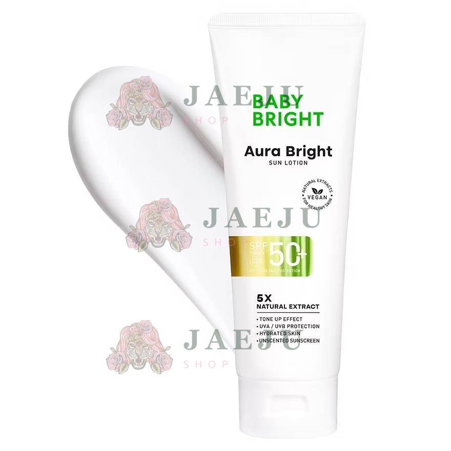 Baby bright aura bright sun lotion เบบี้ไบร์ท ออร่าไบร์ทซันโลชั่น spf50+pa+++ 160ml - Image 6