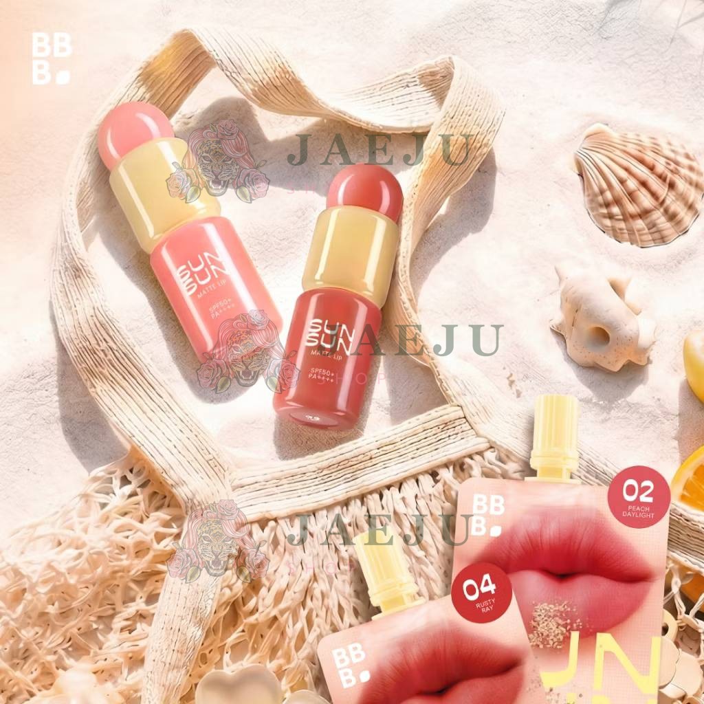 Baby bright sunsun matte lip เบบี้ไบร์ท ซันซันแมทท์ลิปกล่อง spf50+pa+++ 2gx6pcs - Image 3