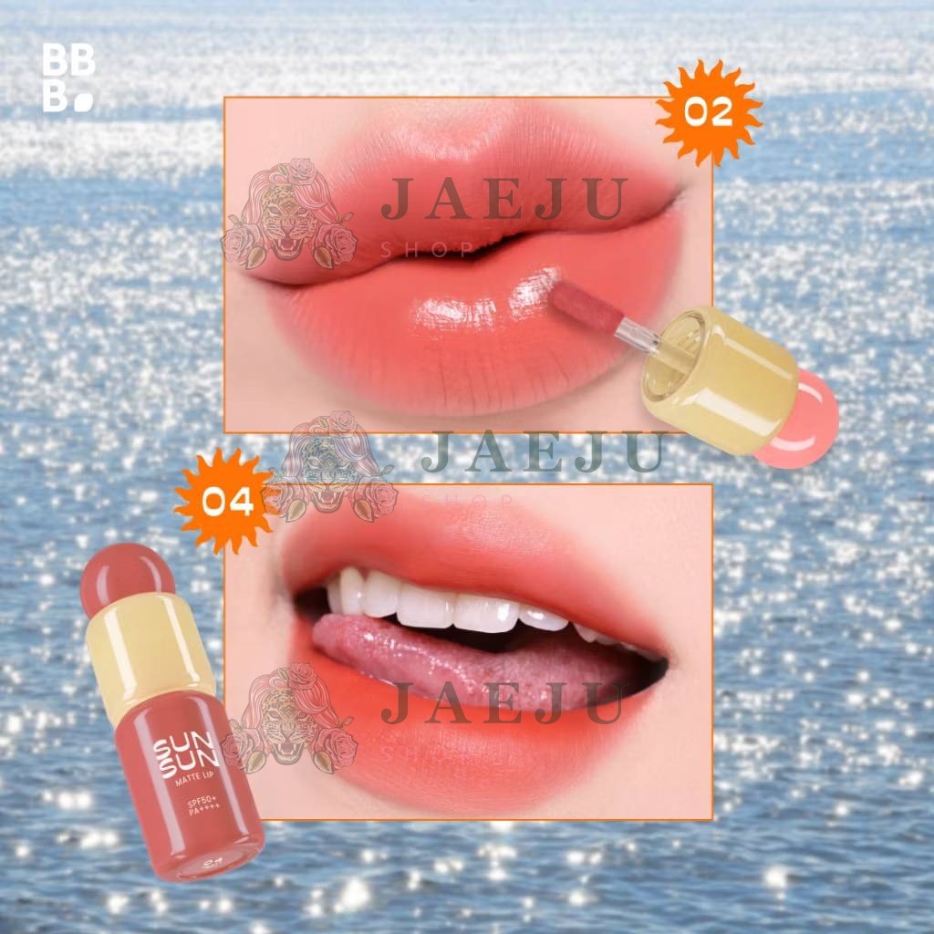 Baby bright sunsun matte lip เบบี้ไบร์ท ซันซันแมทท์ลิปกล่อง spf50+pa+++ 2gx6pcs - Image 4