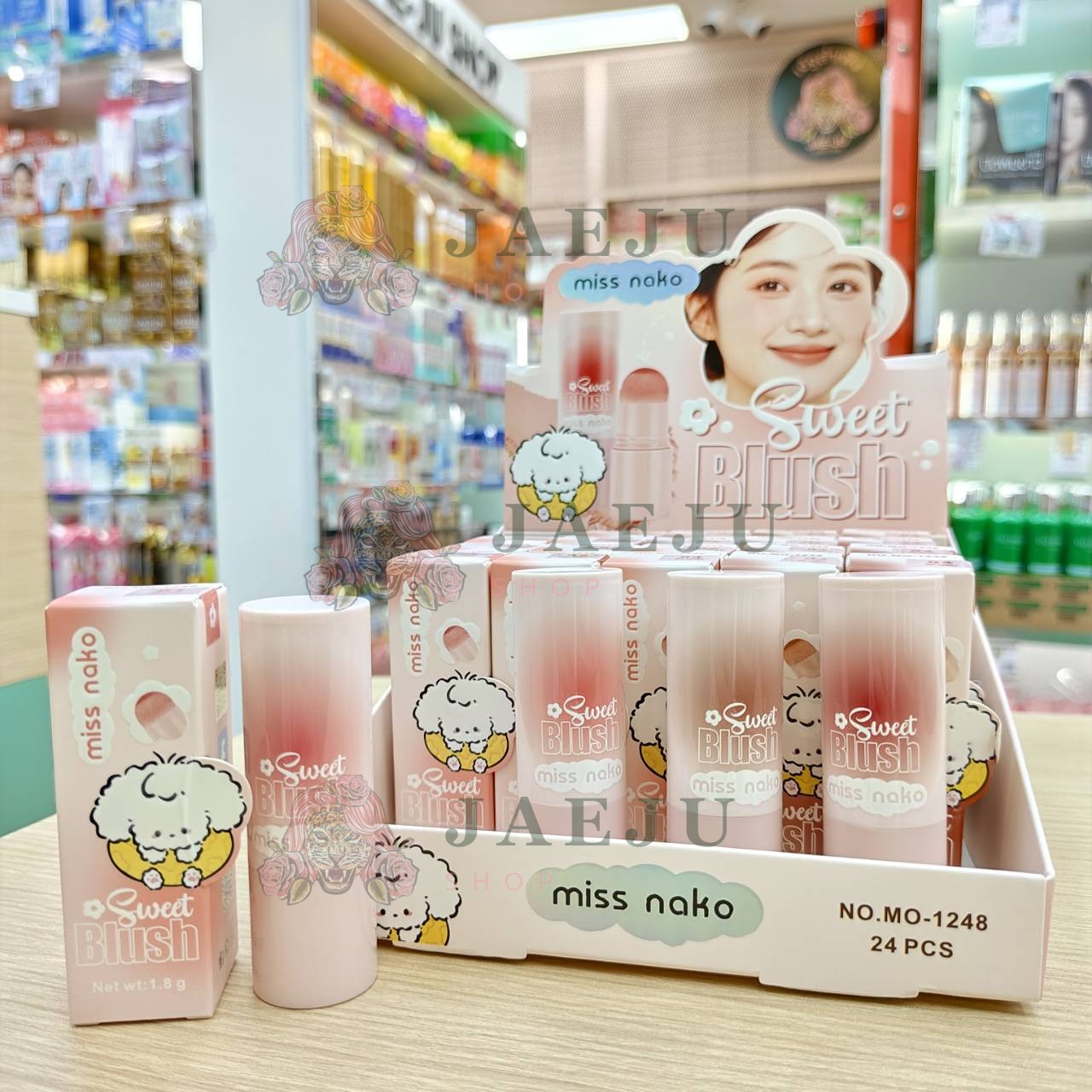 MO-1248 Miss nako sweet blush มีส นาโกะ สวีท บลัช1.8g - Image 8