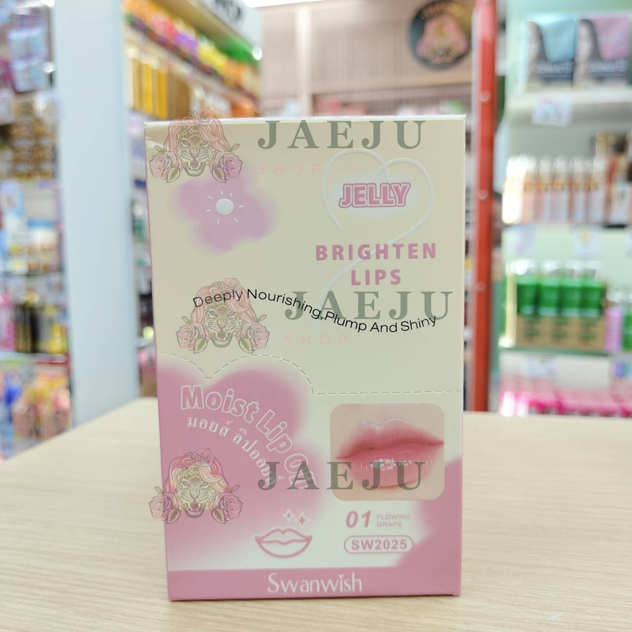 CX-YJ-SW2025 Swanwish moist lip oil สวอนวิช มอยส์ ลิปออยล์ 3ml - Image 9