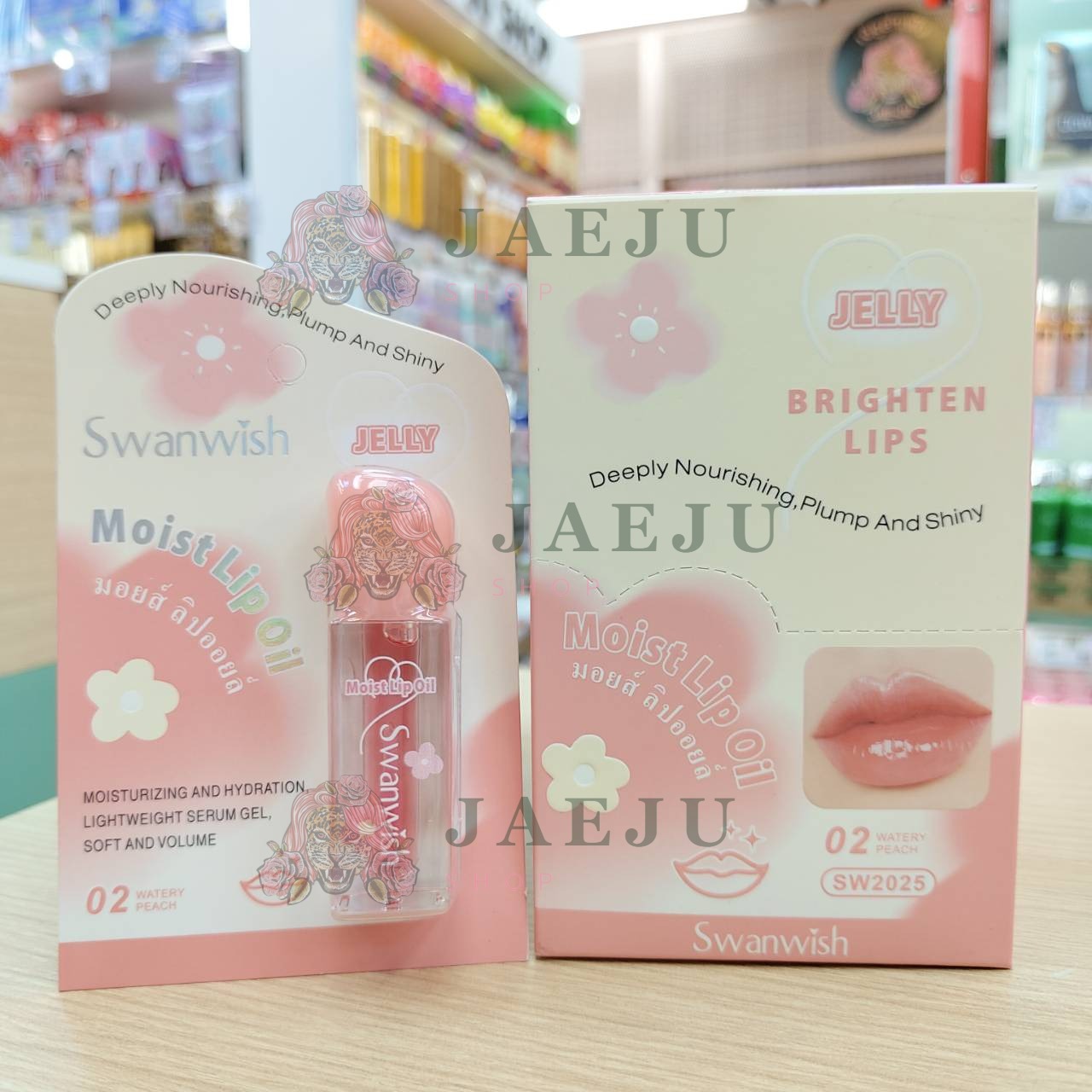 CX-YJ-SW2025 Swanwish moist lip oil สวอนวิช มอยส์ ลิปออยล์ 3ml - Image 14