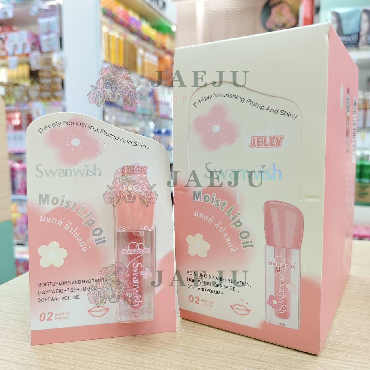 CX-YJ-SW2025 Swanwish moist lip oil สวอนวิช มอยส์ ลิปออยล์ 3ml - Image 16