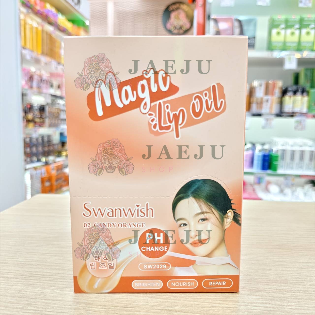 CX-YJ-SW2029 Swanwish magic lip oil สวอนวิช เมจิก ลิปออยล์ 3.5ml - Image 9