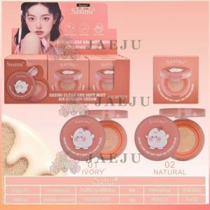 NO.S93048 Sasimi clear and soft mist air cushion cream ซาซิมิ เคลียร์ แอนด์ ซอฟท์ มิสท์ แอร์ คูชชั่น 10g