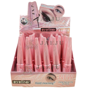 NO.N179 Hold morning beautiful eyeliner super อายไลน์เนอร์ กล่องชมพู