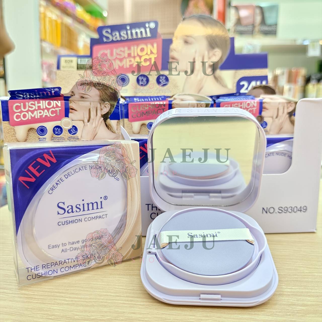 S93049 Sasimi cushion compack ซาซิมิ พาวเดอร์ 10g - Image 6