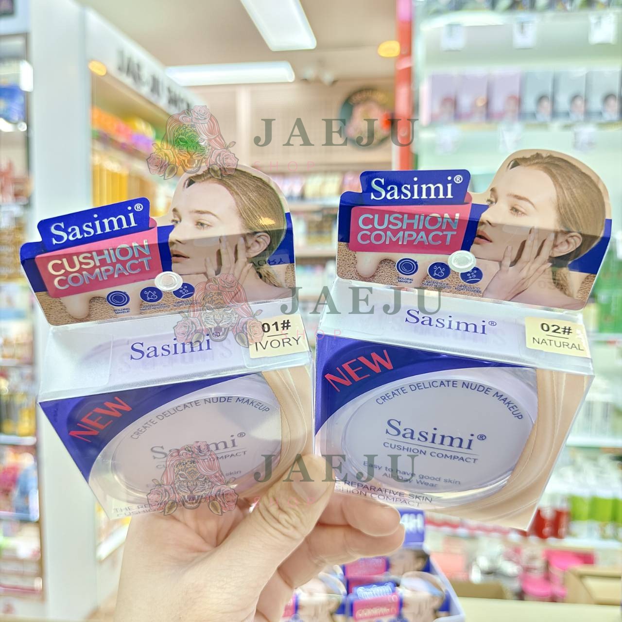 S93049 Sasimi cushion compack ซาซิมิ พาวเดอร์ 10g - Image 7