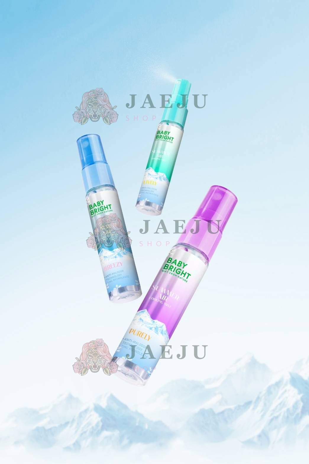 Baby bright summer air cooling mist เบบี้ไบร์ท ซัมเมอร์แอร์คูลลิ่งมิสท์ 20ml. - Image 6