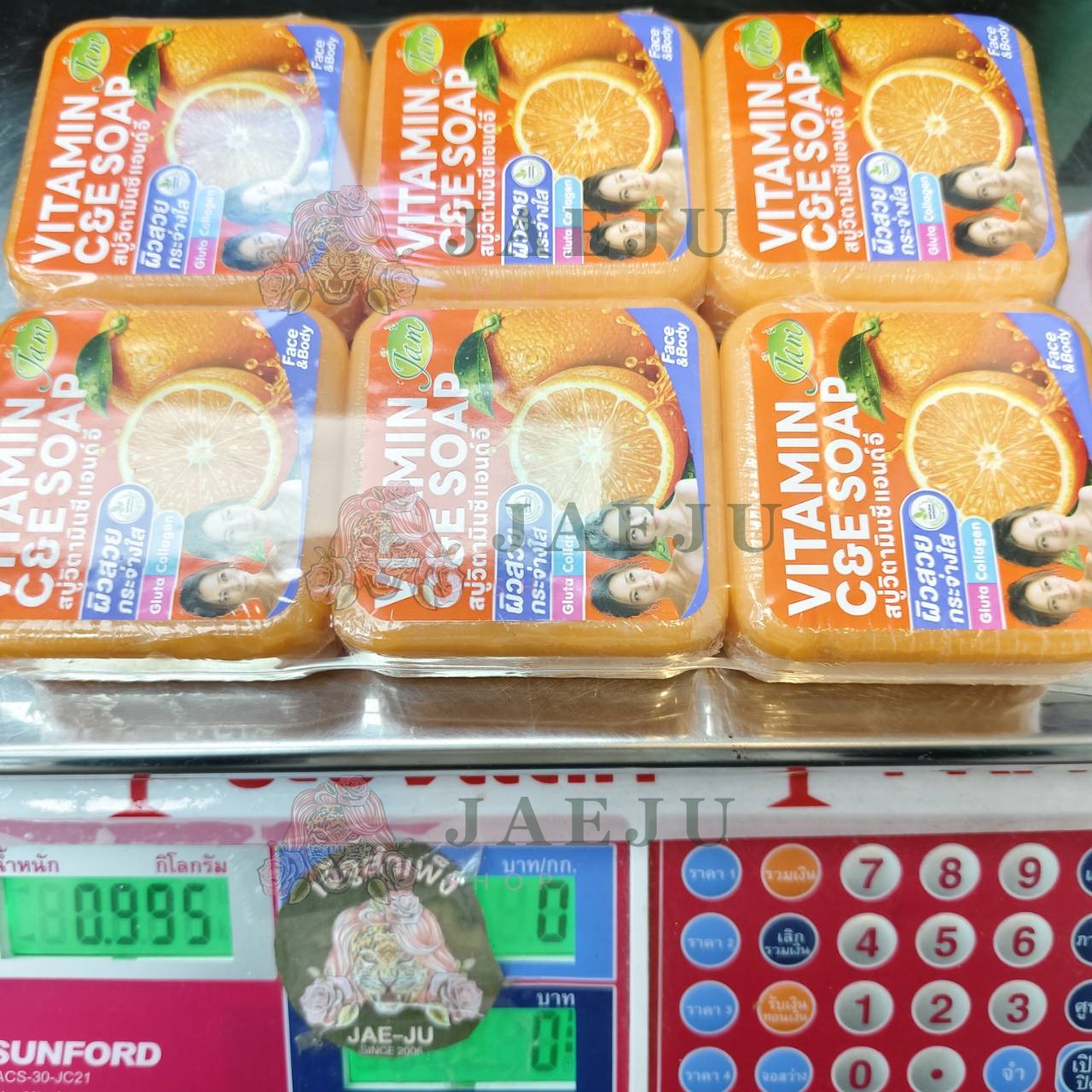 Jam soap 160gx6pcs สบู่แจม - Image 19