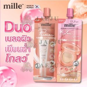 Mille duo primer&glow cushion 4g+4gx6pcs