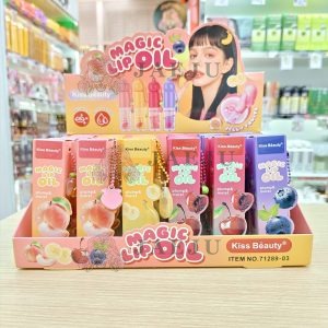 NO.71289-03 Kiss beauty magic lip oil 3mlx24pcs คิสบิวตี้ ลิปออยล์