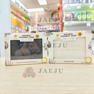 Pinnara since 2012 natural coconut soap พิณนารา สบู่โคโค่นัท 100g