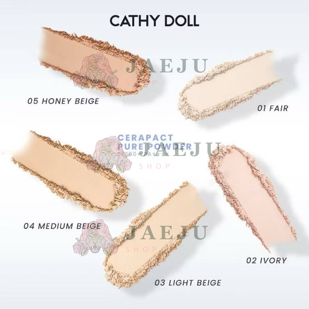 Cathy doll cerapact powder spf50+pa++++ เคที่ดอลล์ เซราแพ็คเพียวพาวเดอร์ 12g - Image 12
