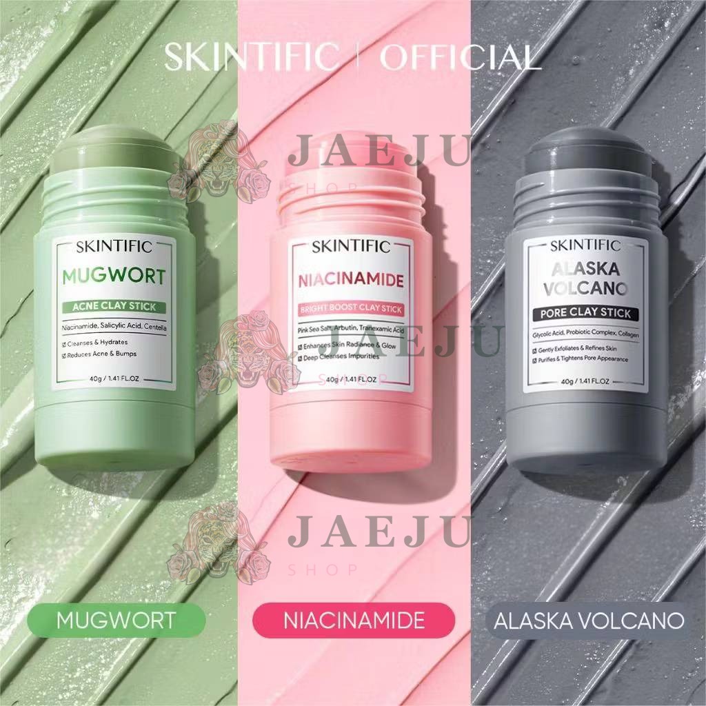 Skintific mask clay stick สกินทิฟฟิค มาร์ค เคลย์ สติ๊กซ์ 40g - Image 8