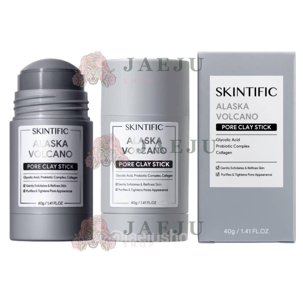 Skintific mask clay stick สกินทิฟฟิค มาร์ค เคลย์ สติ๊กซ์ 40g - Image 18
