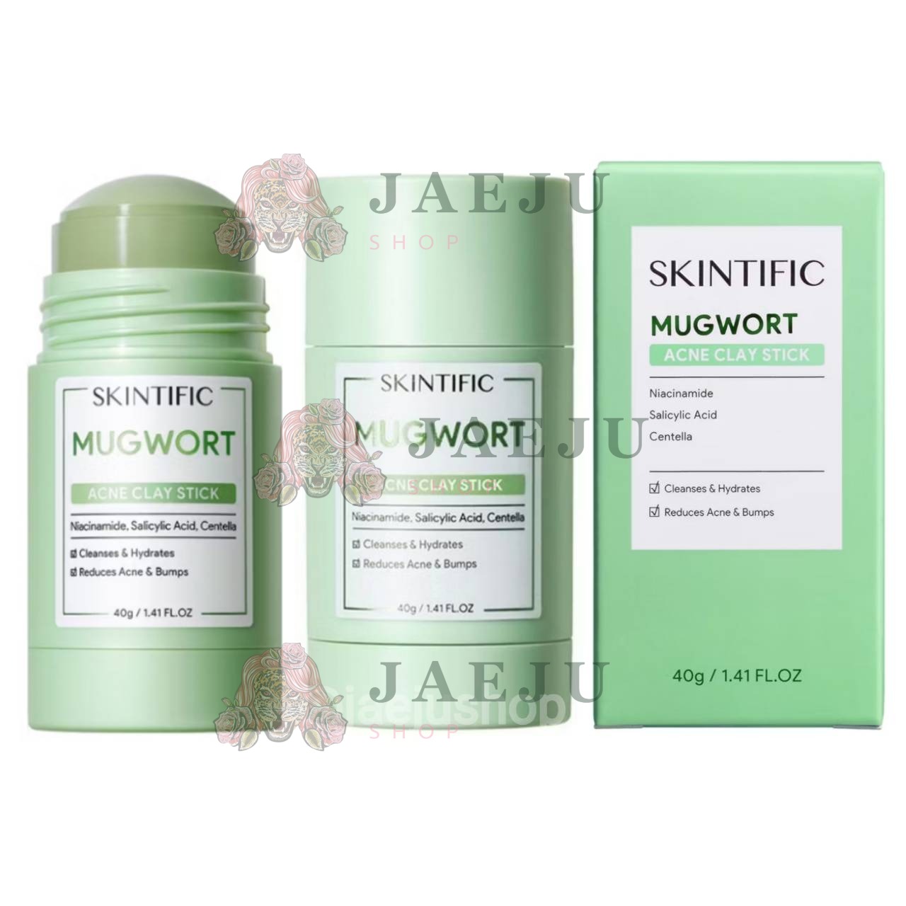 Skintific mask clay stick สกินทิฟฟิค มาร์ค เคลย์ สติ๊กซ์ 40g - Image 25