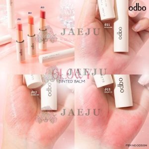 odbo GLOWY TINTED BALM