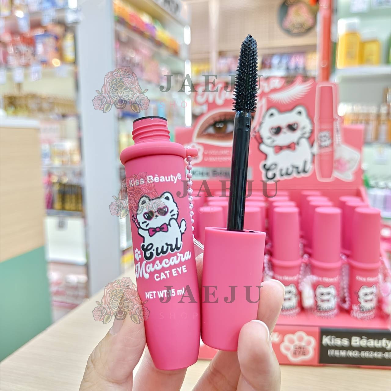NO.66242-03 kiss beauty masara cateye คิสบิวตี้ ซูเปอร์ อาย มาสคาร่า 20mlx24pcs - Image 3