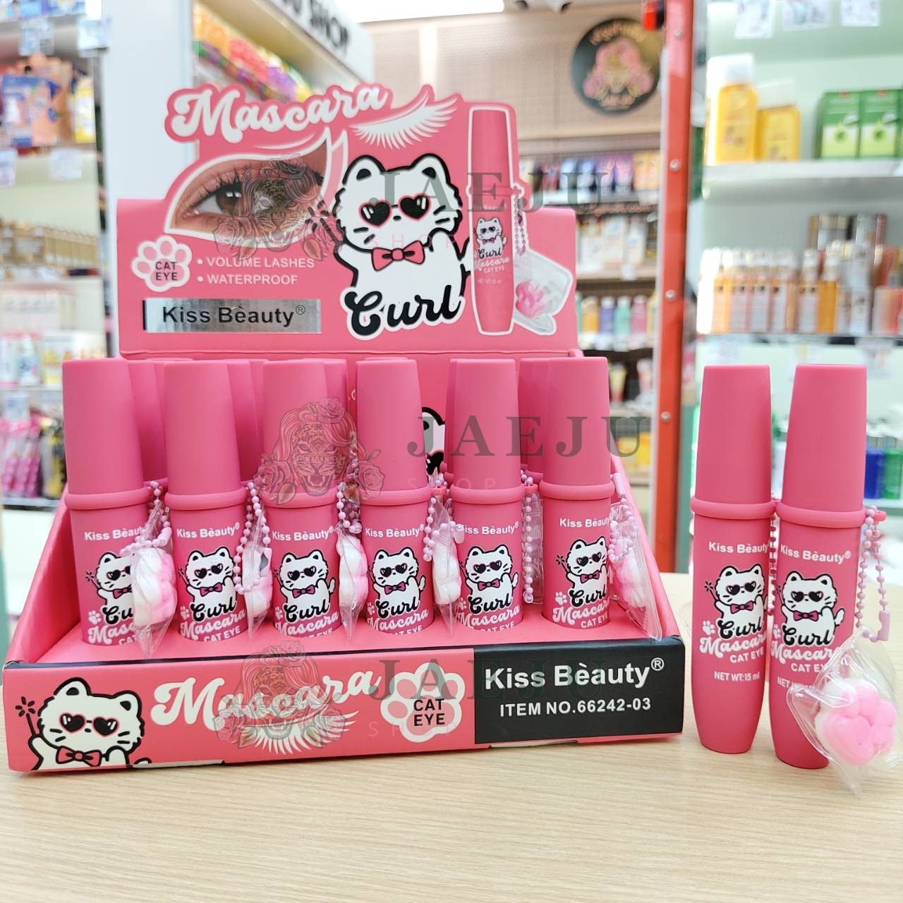 NO.66242-03 kiss beauty masara cateye คิสบิวตี้ ซูเปอร์ อาย มาสคาร่า 20mlx24pcs - Image 5