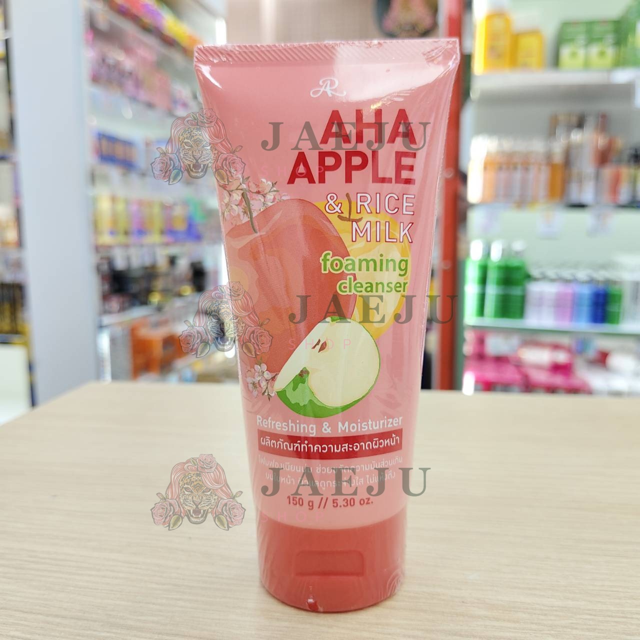 AR aha apple&rice milk foaming cleancer เอ อาร์ เอเอชเอ แอปเปิ้ล&ไรซ์ มิลค์ โฟมมิ่ง 150g - Image 2