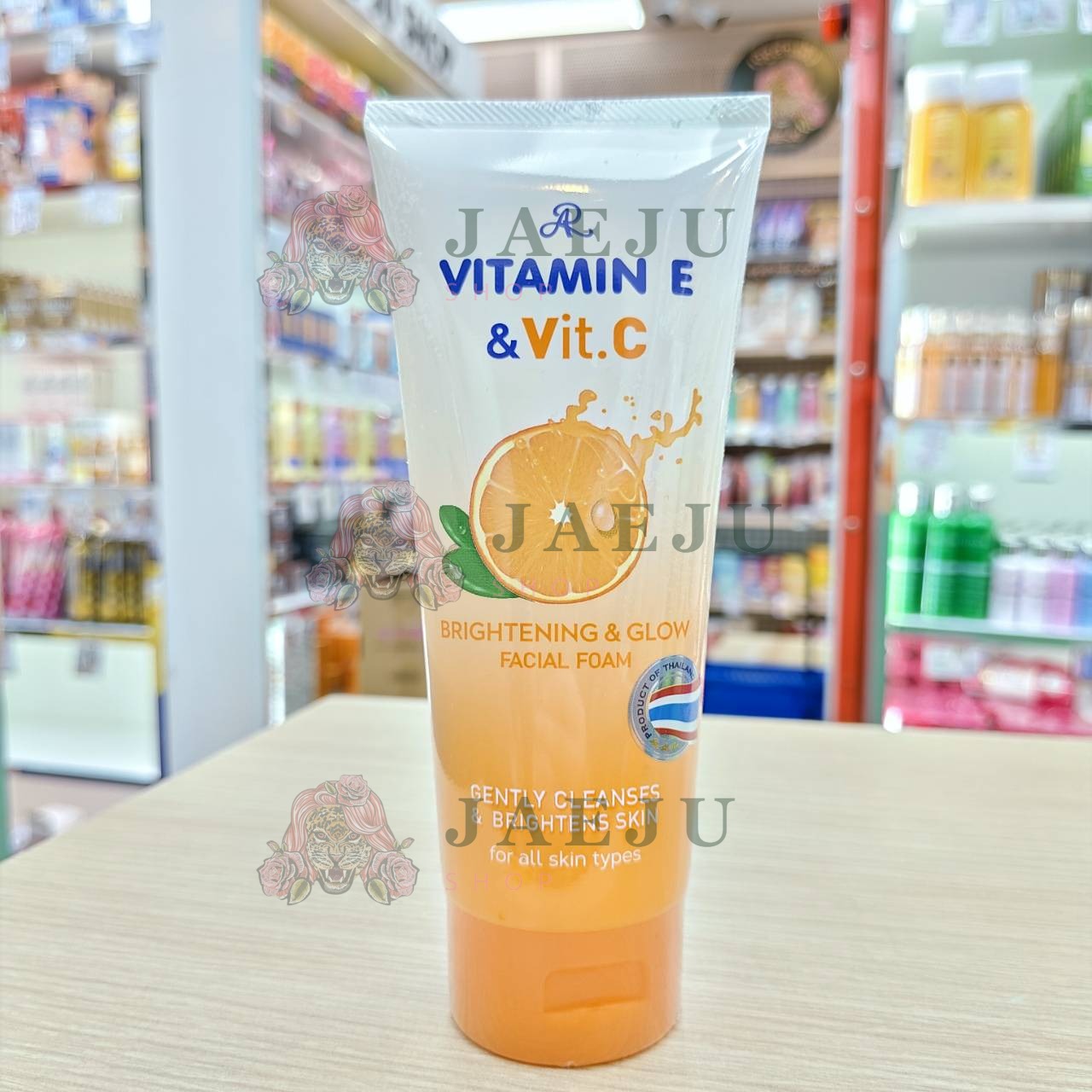 AR vitamin e&vit c facial foam เอ อาร์ วิตามิน อี แอนด์ วิต.ซี เฟเชียล โฟม 190g - Image 2