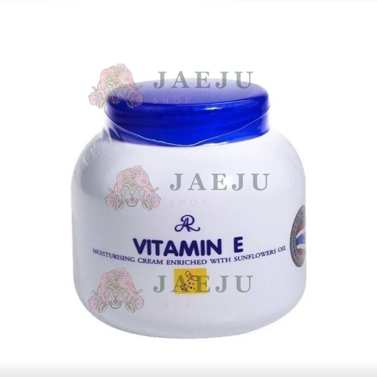 AR vitamin e moisturising cream เอ อาร์ วิตามิน อี มอยส์เจอร์ไรซิ่งครีมกระปุกฝาน้ำเงิน 200g - Image 2