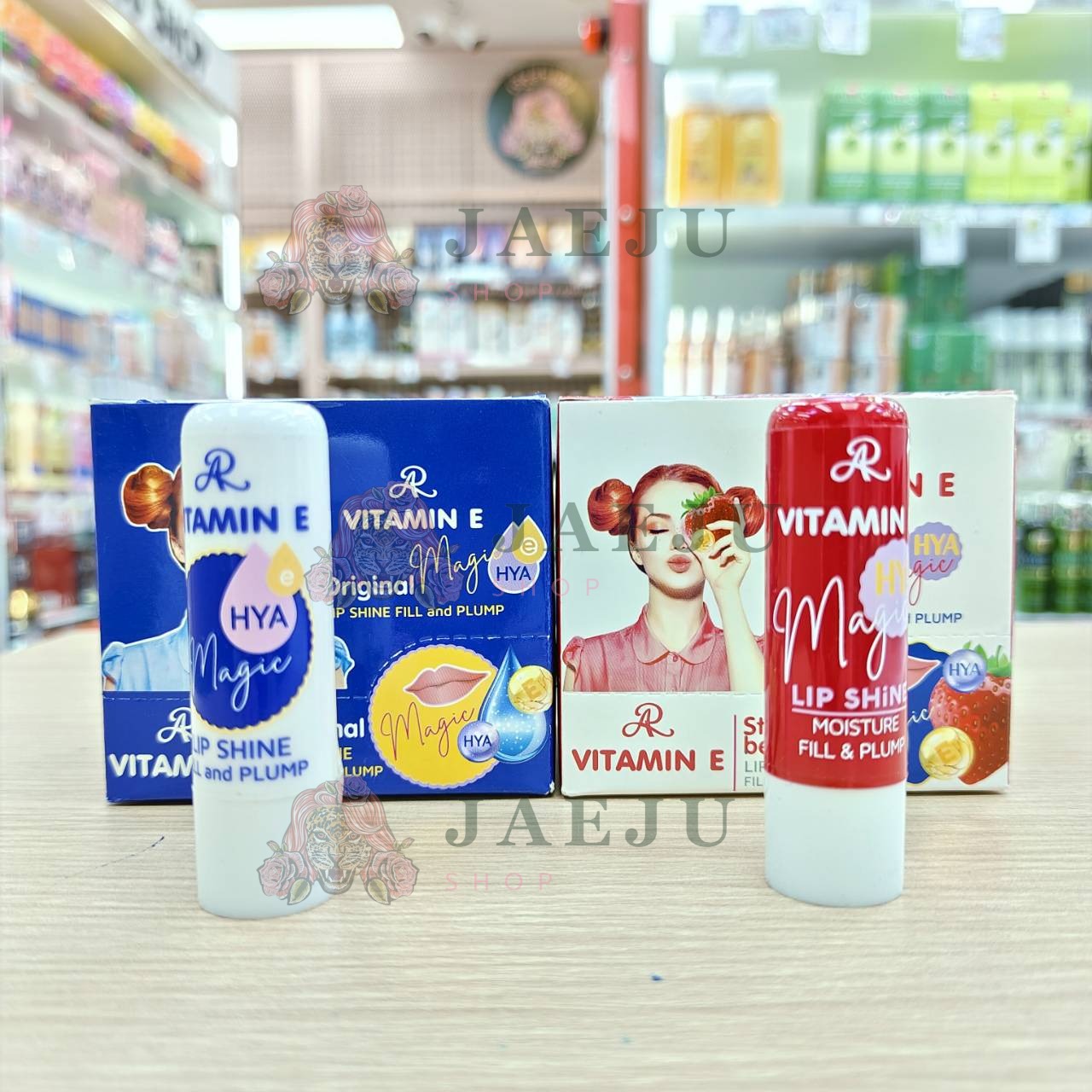 AR Vitamin e hya magic lip shine เอ อาร์ วิตามิน อี ไฮยา ลิปไซน์ 3.6g - Image 2
