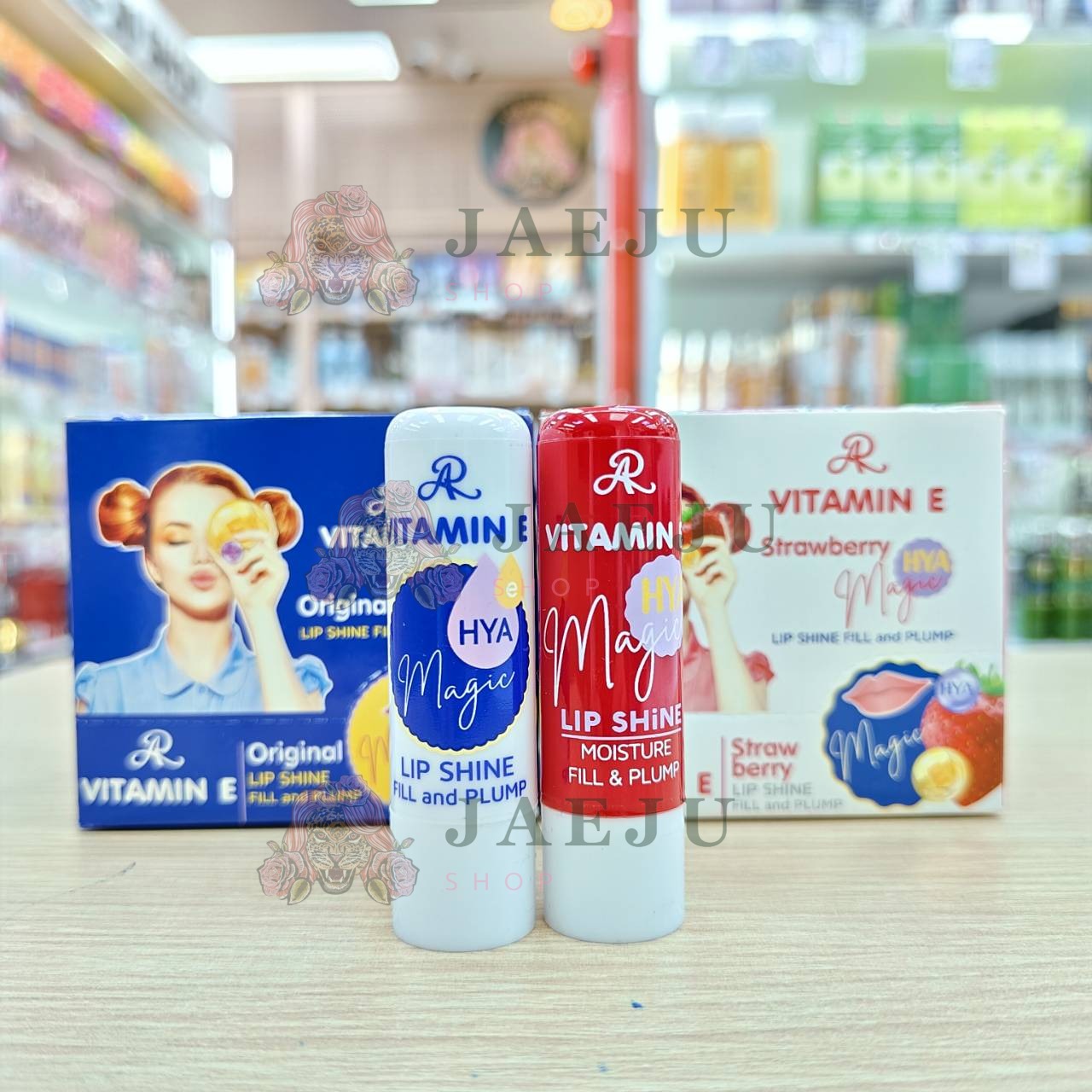AR Vitamin e hya magic lip shine เอ อาร์ วิตามิน อี ไฮยา ลิปไซน์ 3.6g - Image 3