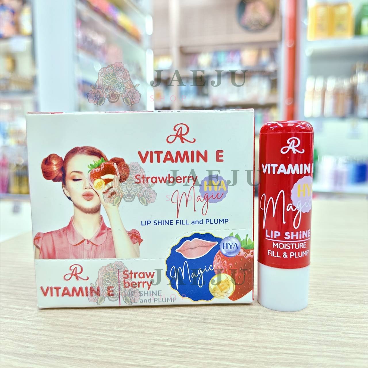 AR Vitamin e hya magic lip shine เอ อาร์ วิตามิน อี ไฮยา ลิปไซน์ 3.6g - Image 7