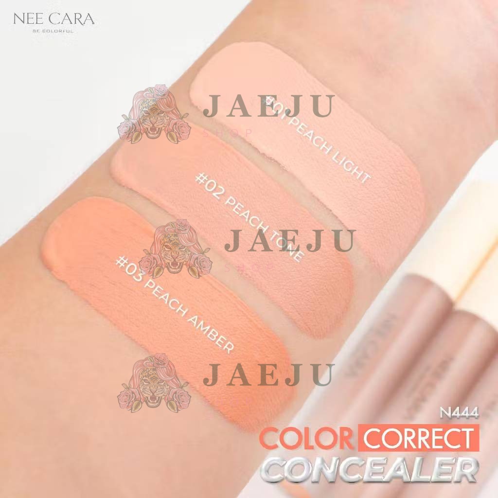 N444 Nee cara color correct concealer นีคาร่า คอเรด คอนซีลเลอร์ 4g - Image 4
