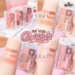 odbo eye blush crush palette