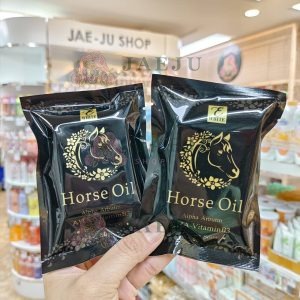 E white horse oil alpha arbutin soap 80g.